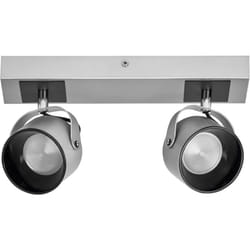 Ledvance - decor spot jupiter 11,5W, 410lm, argento, faretto, teste orientabili, utilizzo versatile, faretto per interni, luce calda, ottica di alta