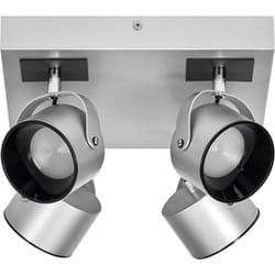 Ledvance - decor spot jupiter 22W, 750lm, argento, faretto, teste orientabili, utilizzo versatile, faretto per interni, luce calda, ottica di alta