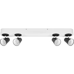 Ledvance - decor spot neptune 27W, 1.335lm, bianco, faretto, teste orientabili, utilizzo versatile, faretto per interni, luce calda, ottica di alta