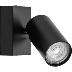 Ledvance - led spot octagon 1 x 3,4W, GU10, 230lm, nero, temperatura colore 2.700K, luce calda, lampada led intercambiabile, ideale per interni, cri