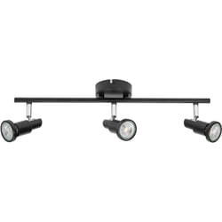 Ledvance - led spot GU10: 3 x 3,4W, 690lm, nero, temperatura colore 2700K, luce calda, design senza tempo, lampadina led intercambiabile, ideale per
