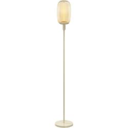 Ledvance - decor stick tall: Lampada da terra, 1 x E27, beige, acciaio inossidabile, scenari luminosi personalizzati, interruttore a pedale, design