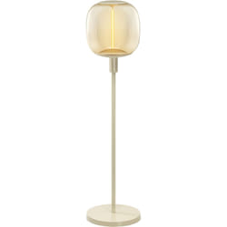 Ledvance - decor stick short: Lampada da terra, 1 x E27, beige, acciaio inossidabile, scenari luminosi personalizzati, interruttore a pedale, design