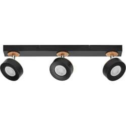Ledvance - decor spot pluto 14.4W, 960lm, nero, faretto, teste orientabili, utilizzo versatile, faretto per interni, luce calda, ottica di alta