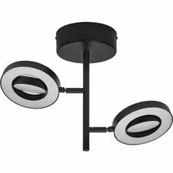 Lampada da soffitto con faretti flessibili, temperature colore regolabili tramite interruttore a parete. Caratteristiche del ...