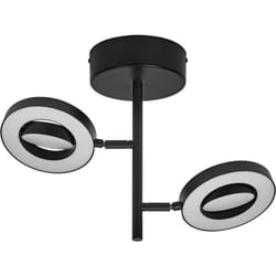 LEDVANCE DECOR SPOT SATURN 21W, 465lm, nero, faretto, teste orientabili, utilizzo versatile, faretto per interni, regolazione della temperatura del