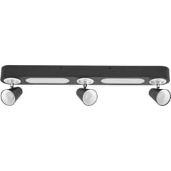 LEDVANCE DECOR SPOT NEPTUNE 26W, 1.100lm, nero, faretto, teste orientabili, utilizzo versatile, faretto per interni, luce calda, ottica di alta