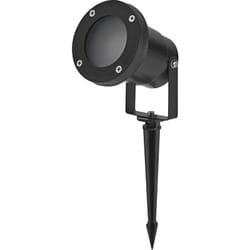 LEDVANCE ENDURA HYBRID NAUT SPIKE Lampada da parete ibrida per esterni, 2 W, 100 lm, luce bianca calda, 3000 K, nero, plastica, IP44 e IP67, solare e