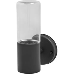 Endura classic figo cyl w Lampada da parete per esterni, grigio scuro, inossidabile, installazione facile e veloce, classe di protezione IP44,