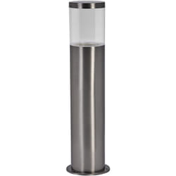 Endura classic ebro Lampada da parete per esterni, 49 cm, acciaio inossidabile, installazione semplice e veloce, classe di protezione IP44,