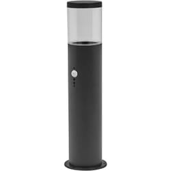 Ledvance - endura classic ebro sen Lampada da parete per esterni, grigio scuro, 49 cm, installazione semplice e veloce, IP44, rilevatore di