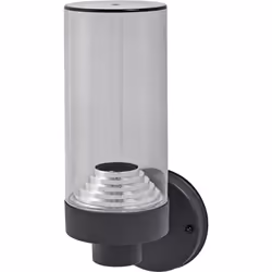 Paletti e applique con corpo in acciaio inox e alluminio grigio scuro e attacco E27. Caratteristiche del prodotto: custodia i ...