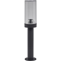 Endura classic amber Lampada da parete per esterni, grigio scuro, 50 cm, alluminio, installazione rapida, IP44, applicazione esterna flessibile.