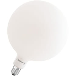 Vintage 1906 Big Globe è una lampada dimmerabile con tecnologia led dal design decorativo a filamento. Offre 7,3 w per 806 lm, attacco E27, design