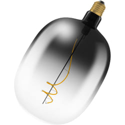 Lampadina led Vintage 1906 Big Oval, luce bianca calda, 4,5W, 150lm, attacco E27, design fumé, 170 mm, cri 80, 1800K. - Osram
