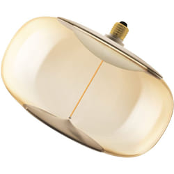 OSRAM Vintage 1906 Big Elipse è una dimmerabile realizzata in plastica con un filamento a forma di ellisse. Offre 12 W per 500 lm, attacco E27,