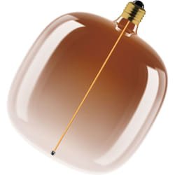 Vintage 1906 Big Oval è una lampada decorativa dimmerabile con tecnologia magnetica a filamento led. Offre 4,8 W,1800K, attacco E27, design marrone