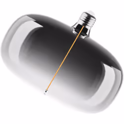 Lampade LED dimmerabili, lampadine decorative con tecnologia filamento-magnetica. Caratteristiche del prodotto: Durata: fino ...