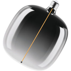 Vintage 1906 Big Oval è una lampada decorativa dimmerabile con tecnologia magnetica a filamento led. Offre 4,8 w per 100 lm, attacco E27, design