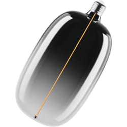 OSRAM Vintage 1906 Big Elipse Oval è una lampada LED dimmerabile con un filamento a forma di ellisse. Offre 4,8 W per 100 lm, attacco E27, design