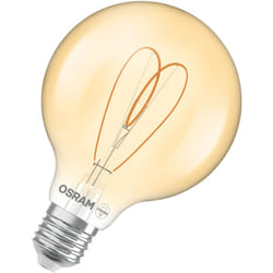 OSRAM Vintage 1906 Globe è una dimmerabile di colore bianco caldo dalla classica forma sferica con filamento. Offre 4,9 W per 470 lm, attacco E27,