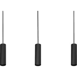 Ledvance - Lampada a sospensione Décor Drums 3XGU10 2XLED Nera