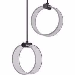 Luci decorative in acrilico e metallo con LED integrati. Caratteristiche del prodotto: Materiale della custodia: acrilico. LE ...