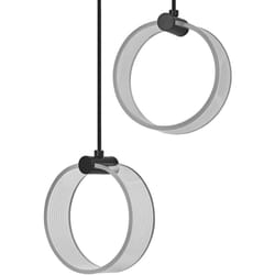 Ledvance - Decor Circle 2XPendant pl 14W Click cct Nero