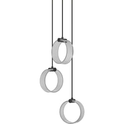Ledvance - Decor Circle 3XSuspension pl 20W Click cct Nero