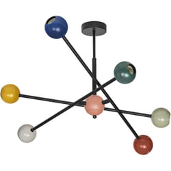 Ledvance - Lampada a sospensione Décor Bubbles 6XE27 Multicolor