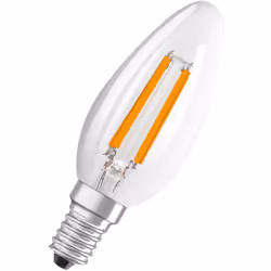 Lampade LED, forma classica a candela, CLASSE ENERGETICA A. Caratteristiche del prodotto: Lampade LED per tensione di rete. A ...