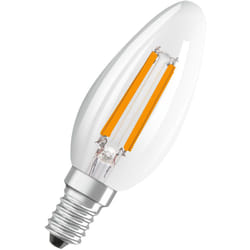 Dalla classica forma a mini candela, con filamento led decorativo dal design satinato, classe di efficienza energetica a, E14, 1,2 w, 255 lm, 2700 k,