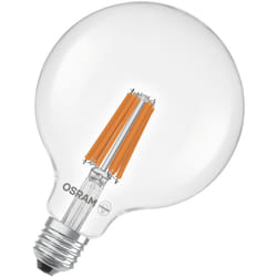 Dalla classica forma a mini candela, con filamento led decorativo dal design satinato, classe di efficienza energetica a, E14, 1,2 w, 255 lm, 4000 k,