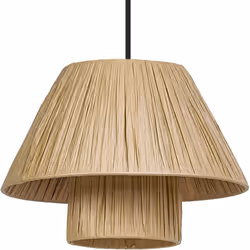 Luci decorative realizzate in carta di bambù sostenibile con attacco E27 o LED integrato. Caratteristiche del prodotto: Mater ...