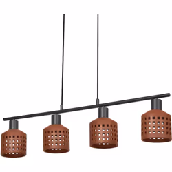 Luci decorative in argilla con lampadine sostituibili. Caratteristiche del prodotto: Materiale della cassa: metallo e argilla ...