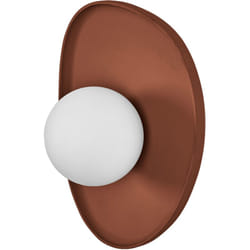 Ledvance - Lampada da parete decor Clay Nest in argilla, 1 fiamma, paralume