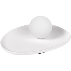 Ledvance - Lampada da tavolo in gesso Decor Nest 1XG9 Bianco