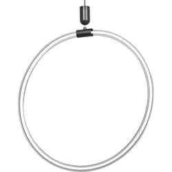 Ledvance - Lampada a sospensione Decor Aura Green in policarbonato ondulato con design led e filamento, 18 w, 2000 lm, 3000 k, 830 bianco caldo,