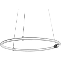 Ledvance - Lampada a sospensione Decor Aura in policarbonato ondulato con design led e filamento, 18 w, 2000 lm, 3000 k, 830 bianco caldo,