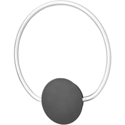 Ledvance - Lampada da parete Decor Aura in policarbonato ondulato con design led e filamento, 10 w, 800 lm, 3000 k, 830 bianco caldo, Click Select,