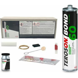 Loctite - Set henkel teroson bond 60 kit colla per parabrezza teroson pu 8597hmlc