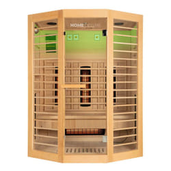 Home Deluxe - Cabina a infrarossi redsun deluxe xl - 155 x 120 cm per 3 persone