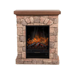 Caminetto elettrico calor - con effetto fiamma - Home Deluxe