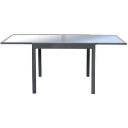 Home Deluxe - Tavolo da giardino allungabile verano - 180/90 x 90 cm