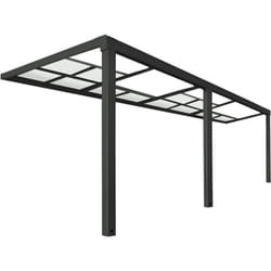 Home Deluxe - Terrazza sul tetto solis deluxe Colore: Grigio, Dimensioni: 579 x 295 x 233/272 cm