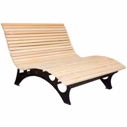 Specifiche del prodotto: Design accattivante e unico Forma ergonomica Telaio verniciato a polvere 30 doghe in legno massello ...