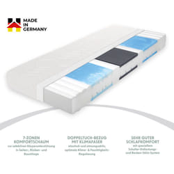 Home Deluxe - Materasso emotion top - Made in Germany Dimensioni: 100 x 200 cm, durezza: H2