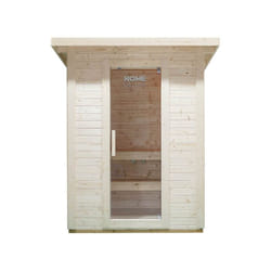Casa sauna da esterno talo m - 191 x 157 cm per 3 persone Taglia m - Home Deluxe