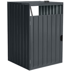 Home Deluxe - Contenitore per spazzatura a porta singola cubo - 1x 240L Quantità 1