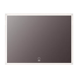 Specchio a led rettangolare nola Dimensioni: 90x70 cm - Home Deluxe